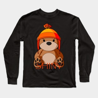 Shiny Teddy Bear Long Sleeve T-Shirt